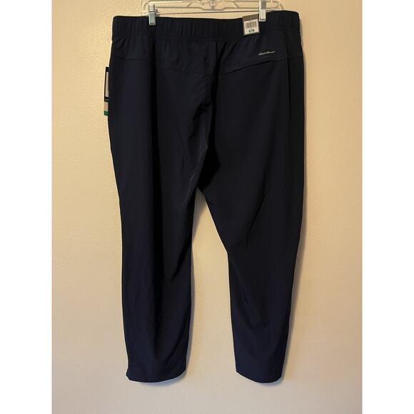 Eddie Bauer Traveler Ankle Pants Adult Women’s Size XL X-Large Navy Blue NWT - Picture 5 of 12